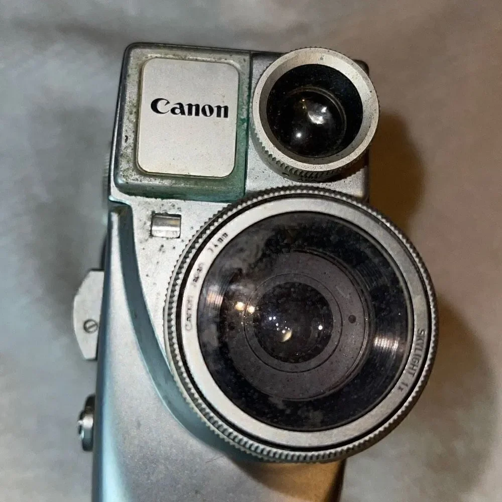 Vintage Canon 8mm Movie Moto Zoom 8 EER Camera 1960’s Untested